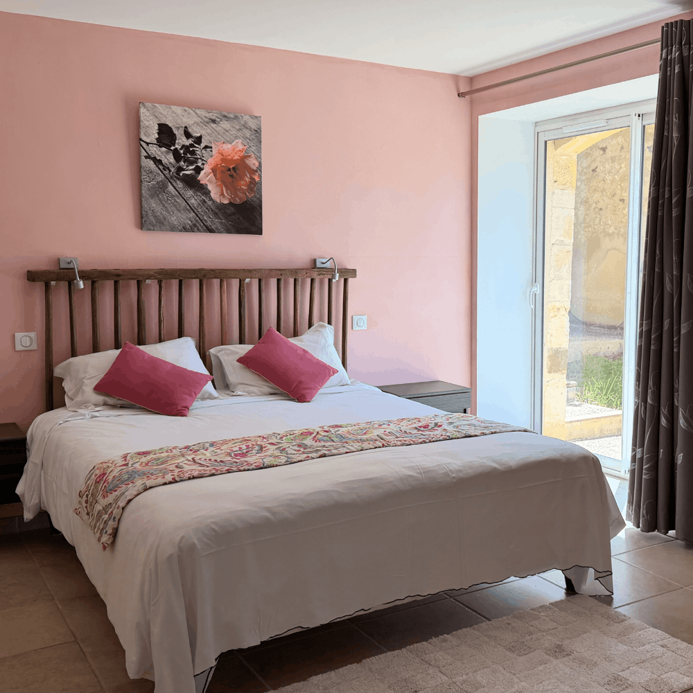 Domaine de Janis chambre d'hôte chambre Rose 2